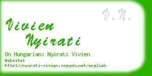 vivien nyirati business card